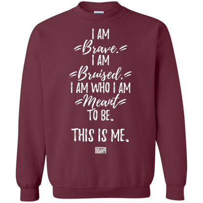 Brave This Is Me Proud Musical Theatre Performer T-shirt Maroon