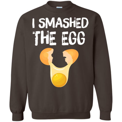 I Smashed The Egg Shirt Dark Chocolate