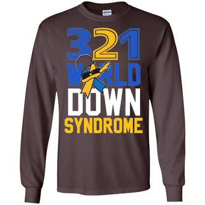 Awareness March 21 World Down Syndrome Day Shirt Dark Chocolate