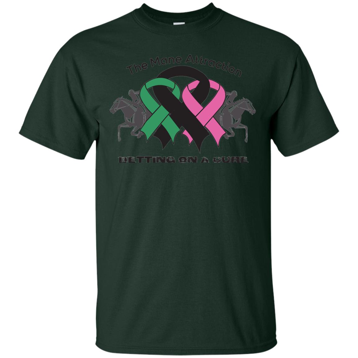 The Mane Attraction Cancer Betting On A Cure Shirt Forest