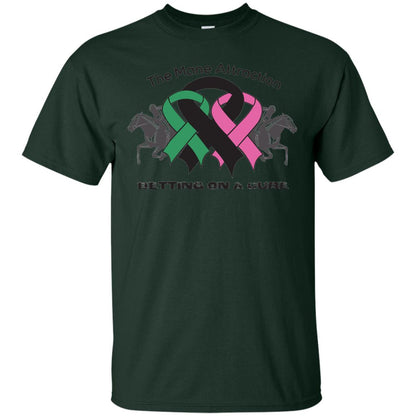 The Mane Attraction Cancer Betting On A Cure Shirt Forest