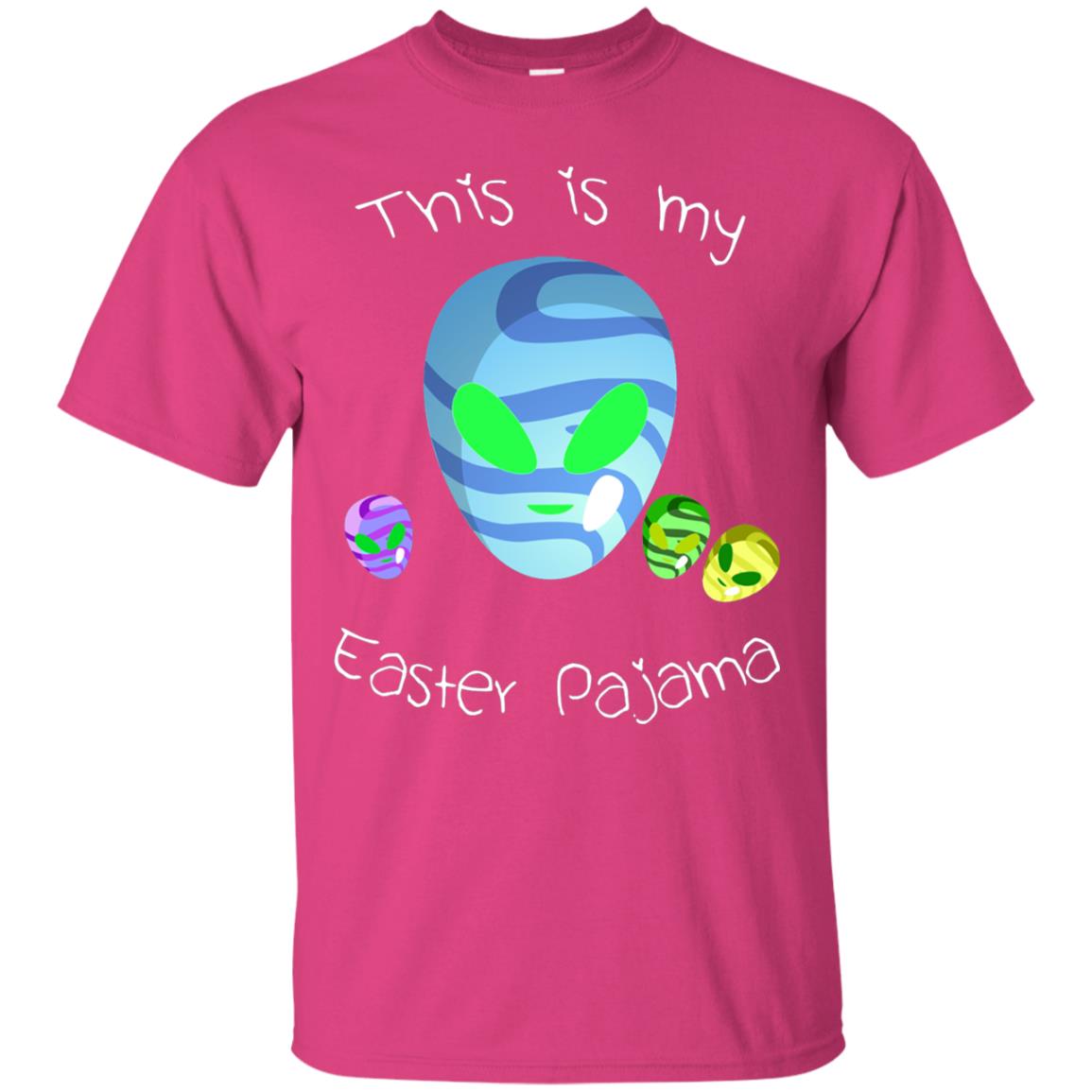 Easter Pajama Alien Shirt Heliconia
