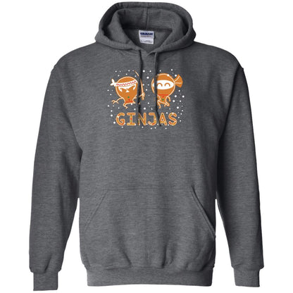 Christmas T-shirt Ginjas Dark Heather