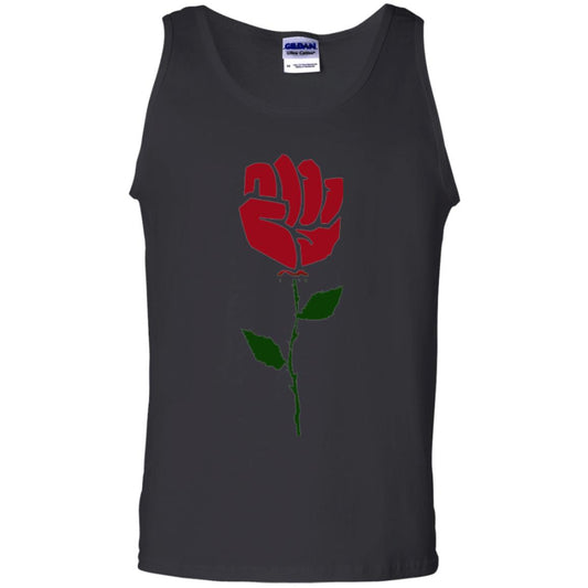 Women Right T-shirt Rose Resist Hands Up Black