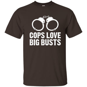 Cops Love Big Busts Usa Police Shirt