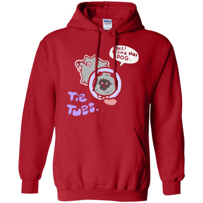 Yes I Like That Dog Tietuesday Dog Lover T-shirt Red