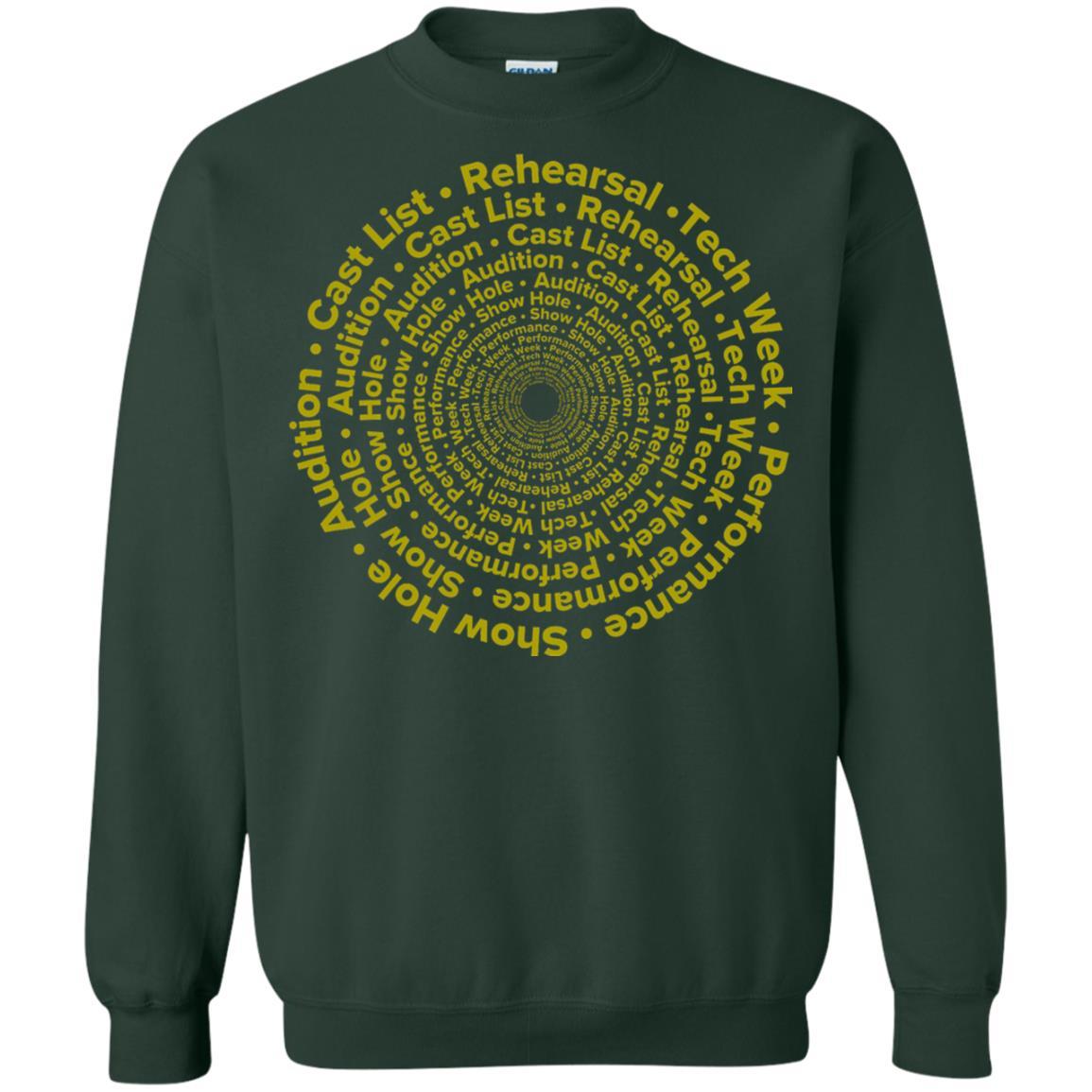 Actor T-shirt Circle Of Life Stages Forest Green