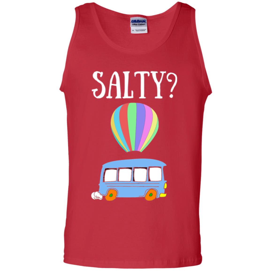 Salty Humorous Parody T-shirt Red