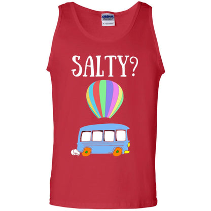 Salty Humorous Parody T-shirt Red