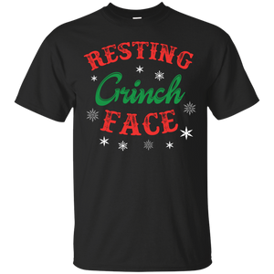 Christmas T-Shirt Resting Grinch Face