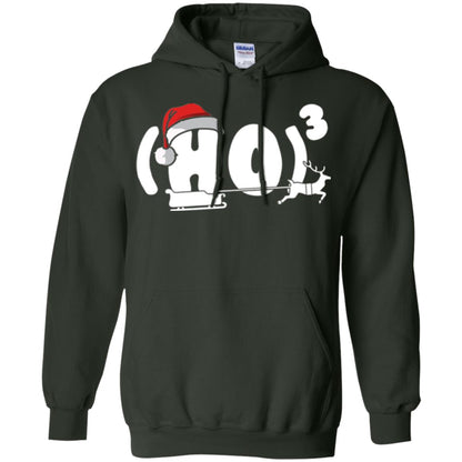 Christmas T-shirt Ho Ho Ho Forest Green