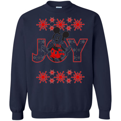 Christmas T-shirt Disney Mickey Mouse Joy Navy