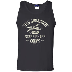 Movie T-shirt Red Squadron Starfighter Rebel Corps Base