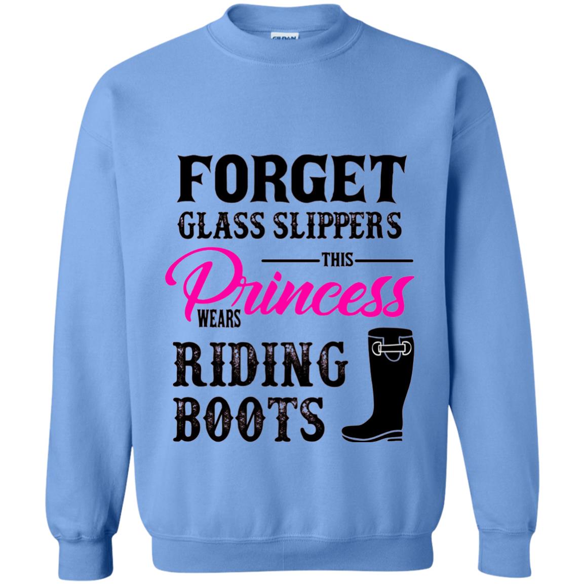 Forget Glass Slippers Princess Wears Riding Boots Carolina Blue
