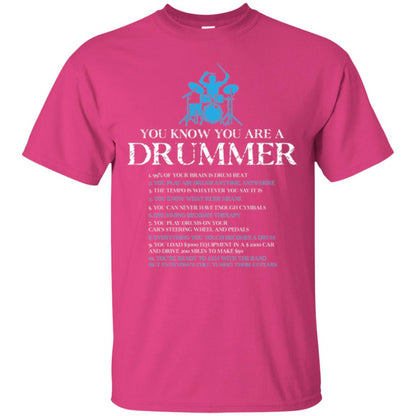 Drummer T-shirt You_re A Drummer Heliconia