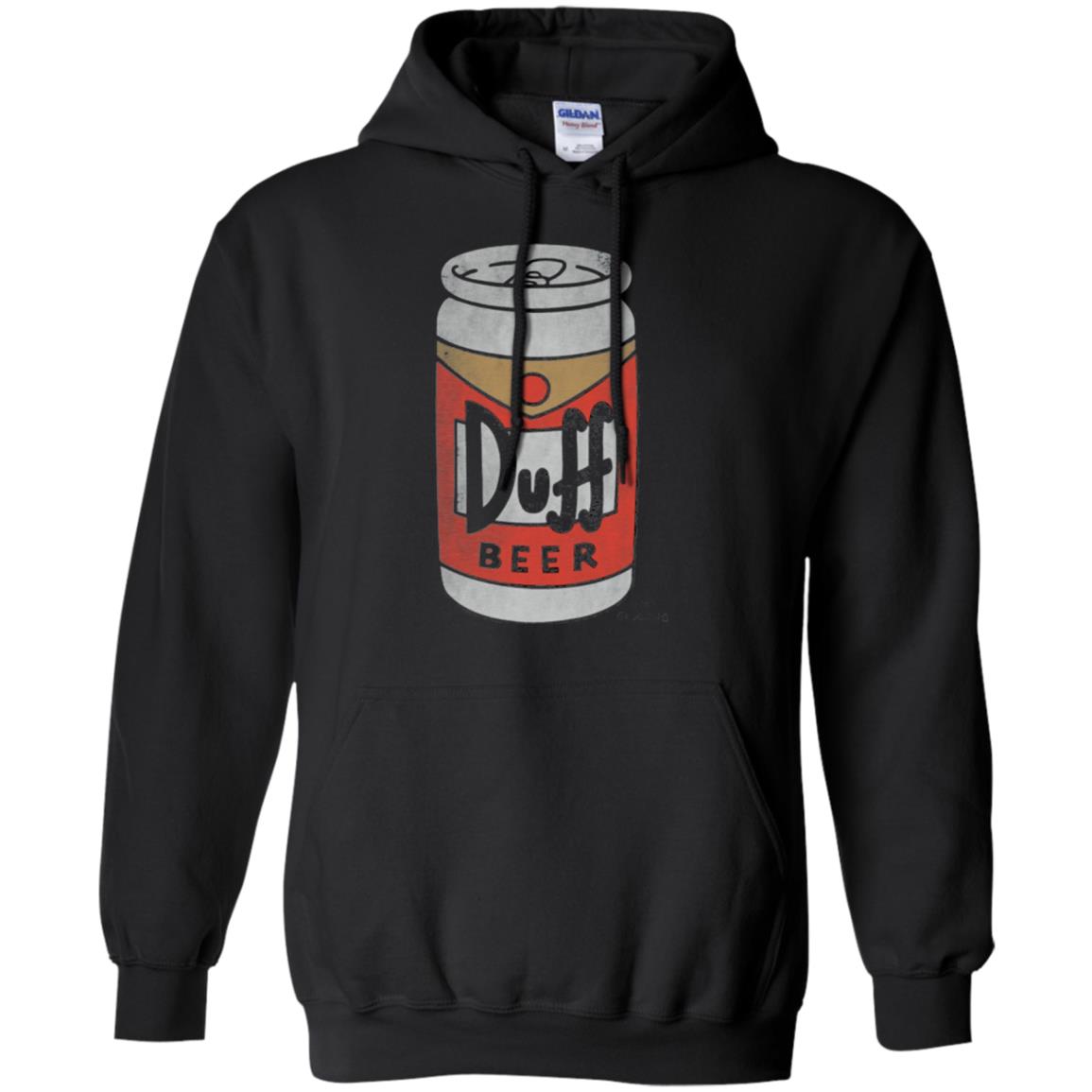 Iconic Brew T-shirt The Simpsons Duff Beer Black