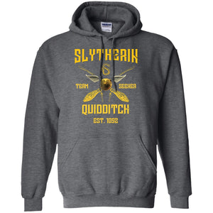 Slytherin Quiddith Team Seeker Est 1092 Harry Potter ShirtG185 Gildan Pullover Hoodie 8 oz.