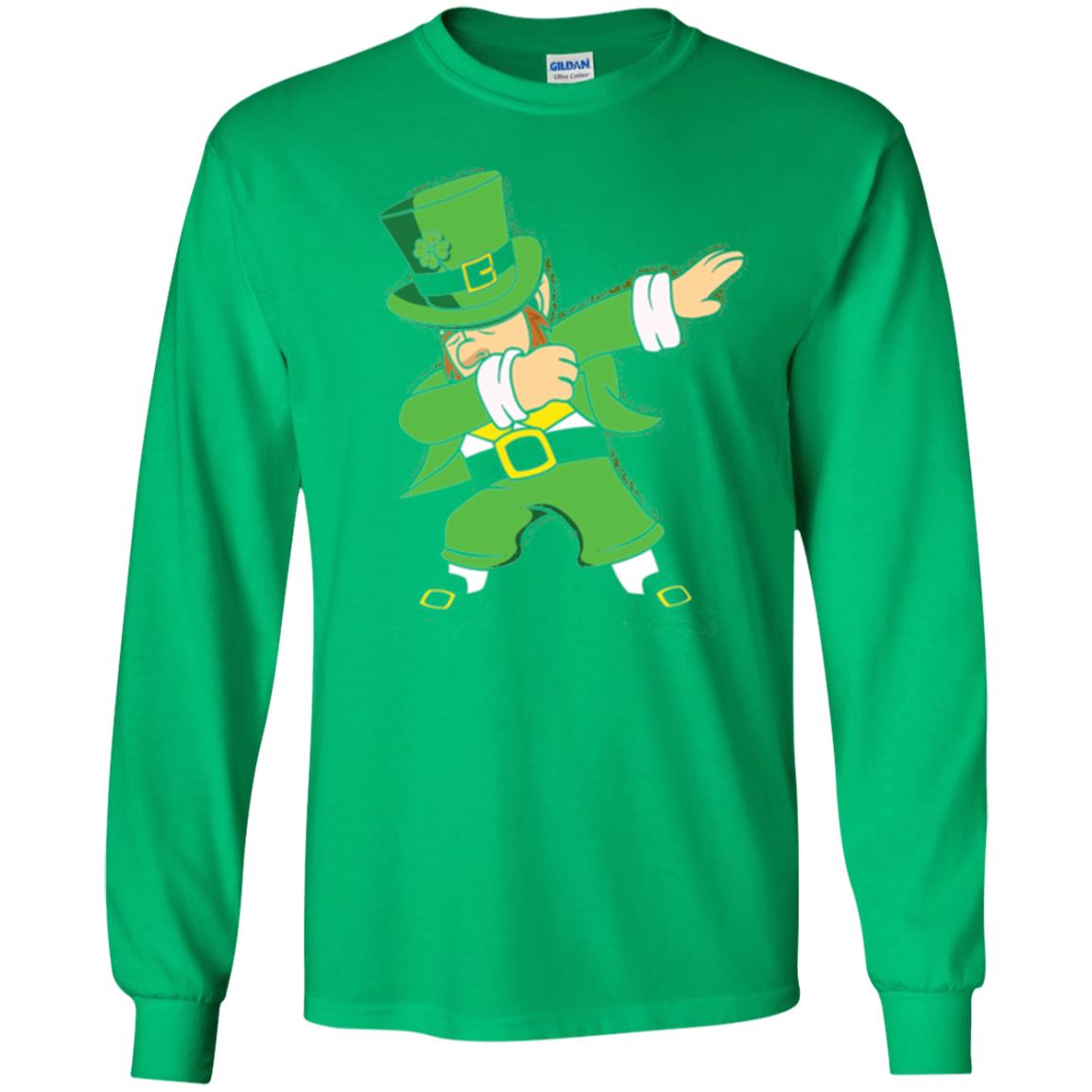 St. Patrick_s Day T-shirt Irish Dabbing T-shirt Irish Green