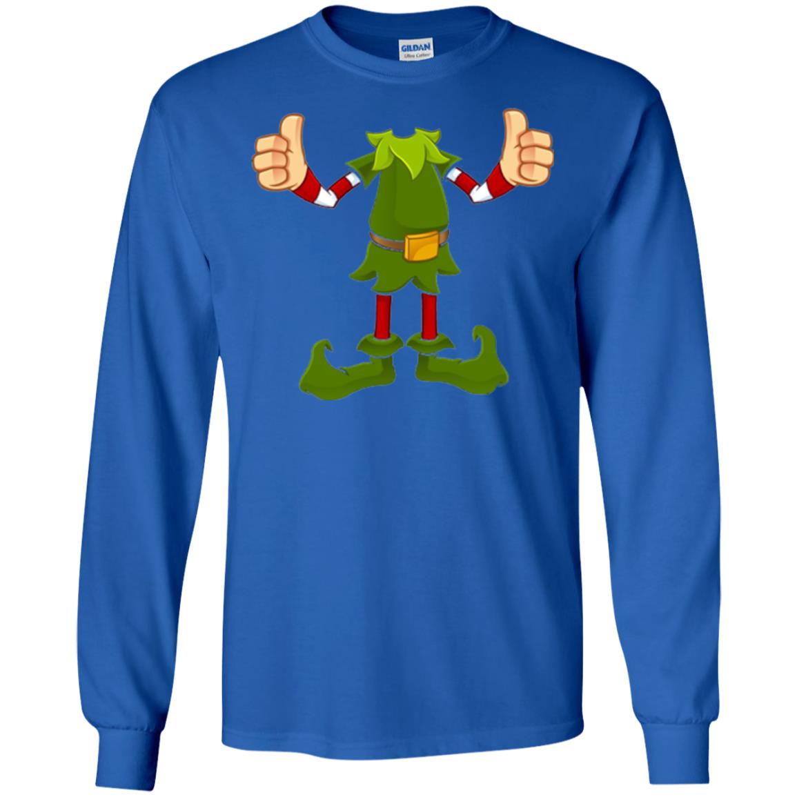 Chirstmas T-shirt Funny Elf Royal