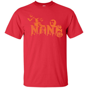 Halloween Pumpkin Nana Grandma Grandmom ShirtG200 Gildan Ultra Cotton T-Shirt