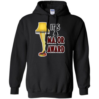 Christmas T-shirt It_s A Major Award Leg Lamp Black