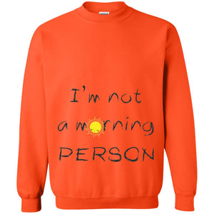 I Am Not A Morning Person T-shirt