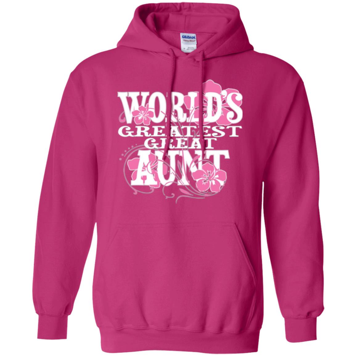 Aunt T-shirt World_s Greatest Great Aunt Heliconia