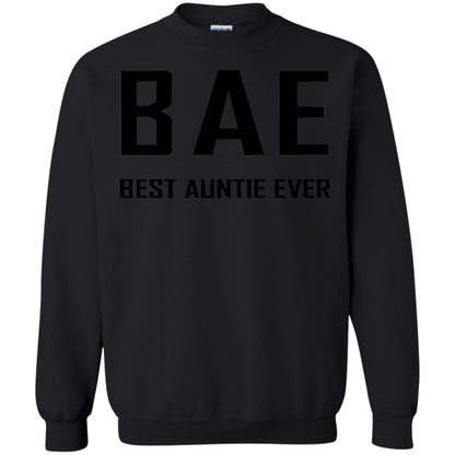 Best Aunt Ever Family Shirt Black