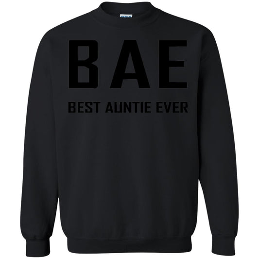 Best Aunt Ever Family Shirt Black