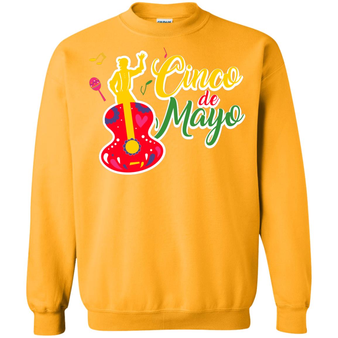 Cinco De Mayo Mexican Culture Festival On May 5th Shirt Gold
