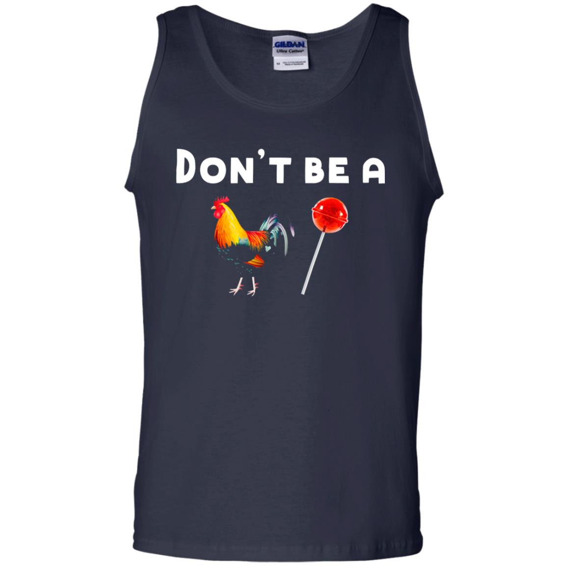 Dont Be A Sucker Funny Chicken And Candy Shirt Navy