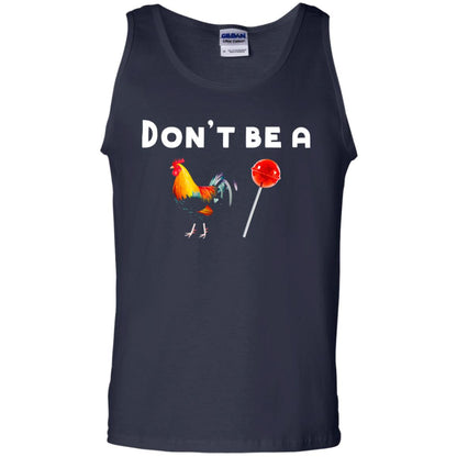 Dont Be A Sucker Funny Chicken And Candy Shirt Navy