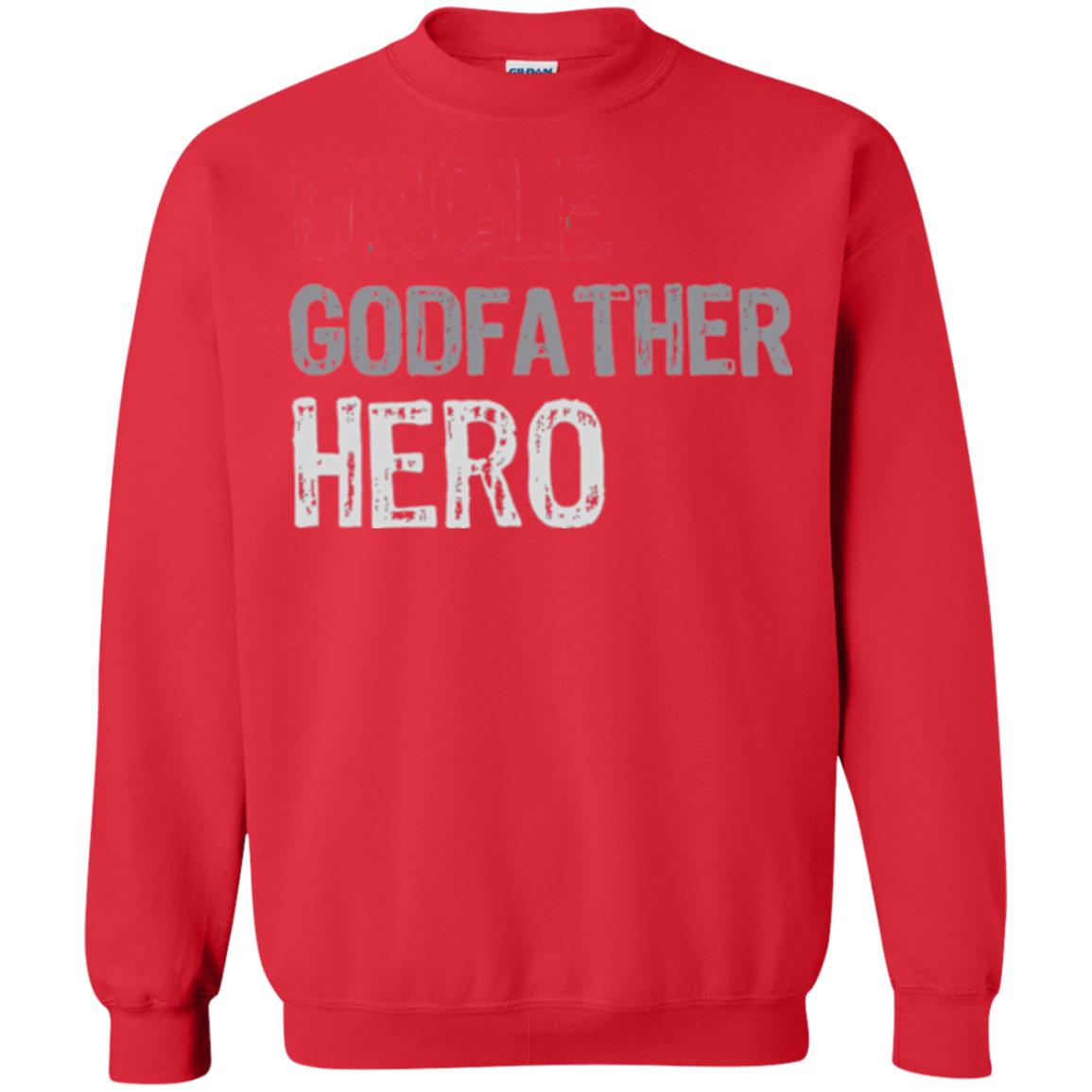 Uncle T-shirt Uncle Godfather Hero Red