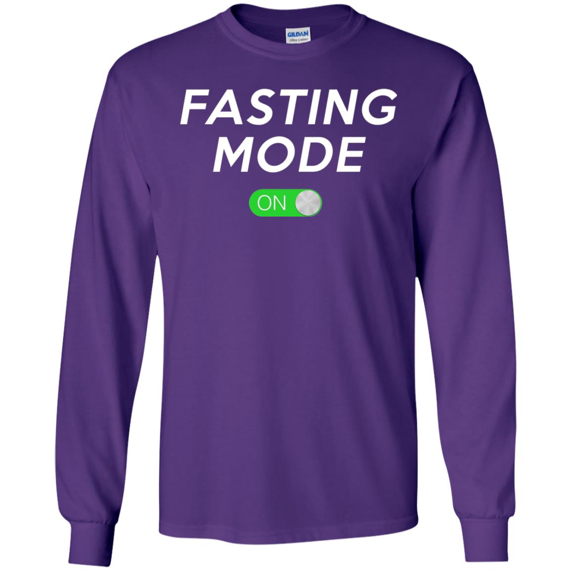 Funny Ramadan Fasting Mode On Shirt Purple