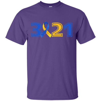Awareness March 21 World Down Syndrome Day T-shirt Purple