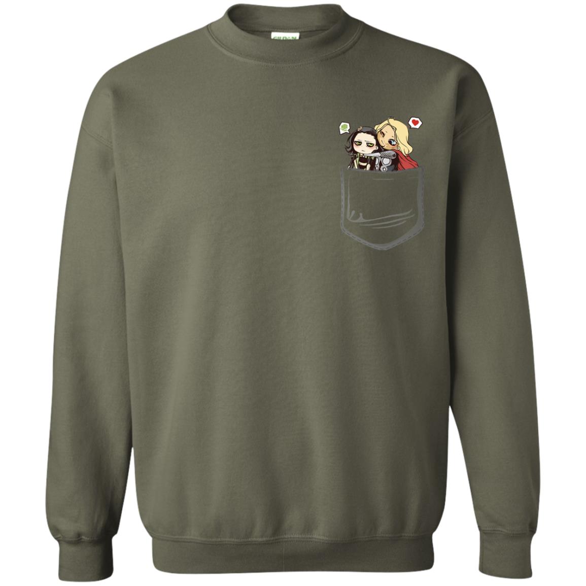 Thornloki In Pocket Movie Shirt Military Green