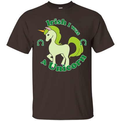 St. Patrick_s Day Unicorn T-shirt Cute Unicorn Dark Chocolate