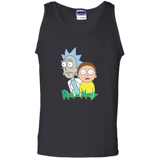 Film T-shirt Rick And Morty Stunned Black
