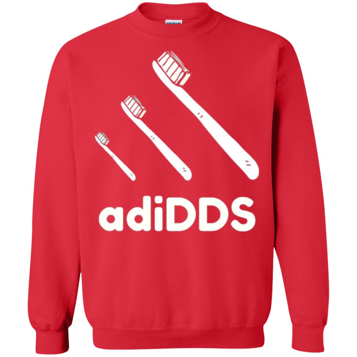 Dentist T-shirt Tooth Brush Adidds T-shirt Red