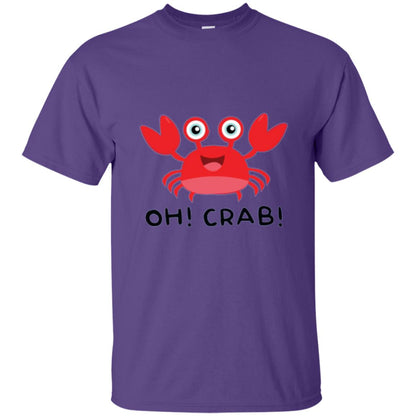 Oh Crab Crab Lover T-shirt Purple