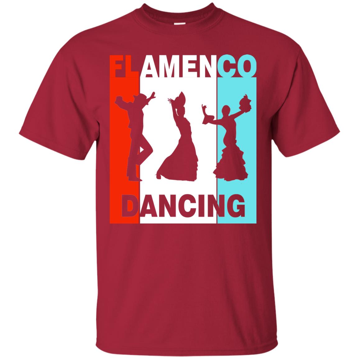 Flamenco Dancing Spanish Dance And Music Lover Shirt Cardinal