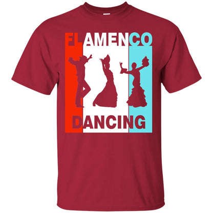 Flamenco Dancing Spanish Dance And Music Lover Shirt Cardinal