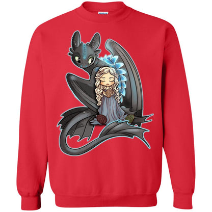 Dragon Night Fury Cartoon Shirt Red