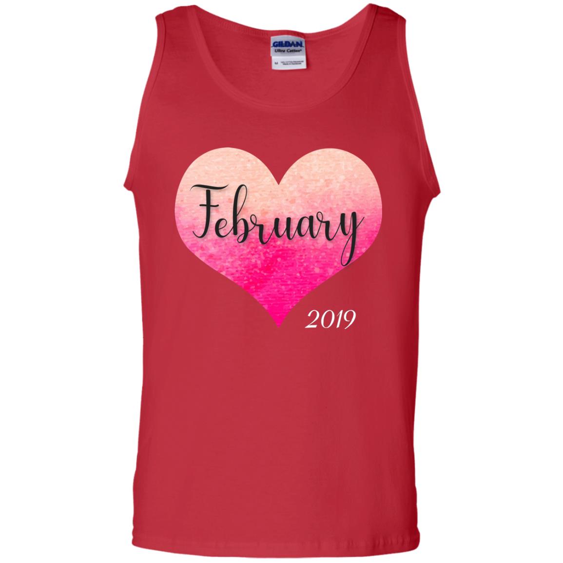 Pregnancy Reveal Announcement Party February 2019 Shirt Red