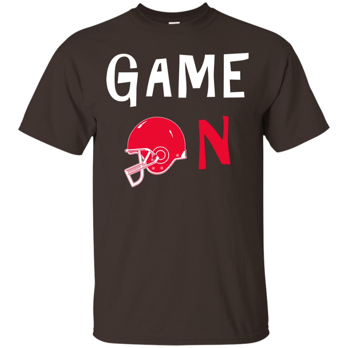 Football Lover T-shirt Game On Dark Chocolate