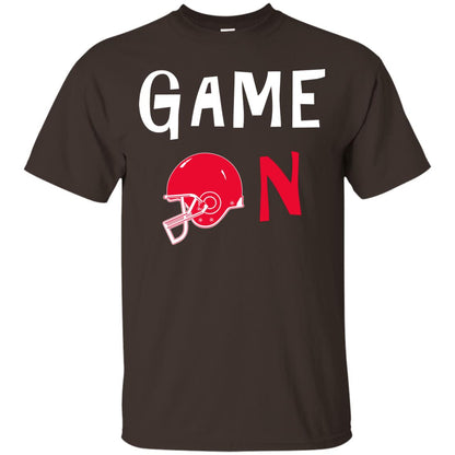Football Lover T-shirt Game On Dark Chocolate