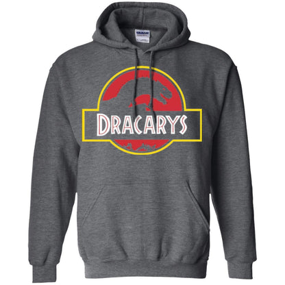 Dinosaur T-shirt Dracarys Dragon Parody Dark Heather