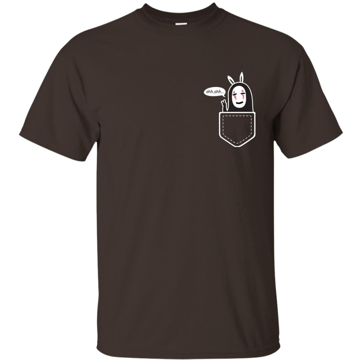 Kaonashi In Pocket Shirt Dark Chocolate