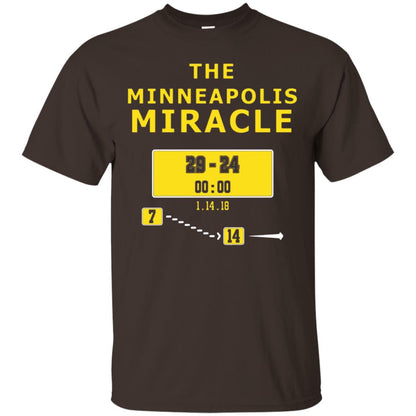Football Lover T-shirt The Minneapolis Miracle Dark Chocolate