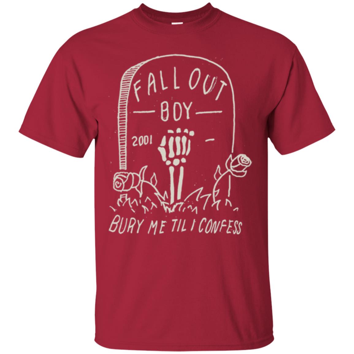 Fall Out Boy Bury Me Till I Confess T-shirt Cardinal